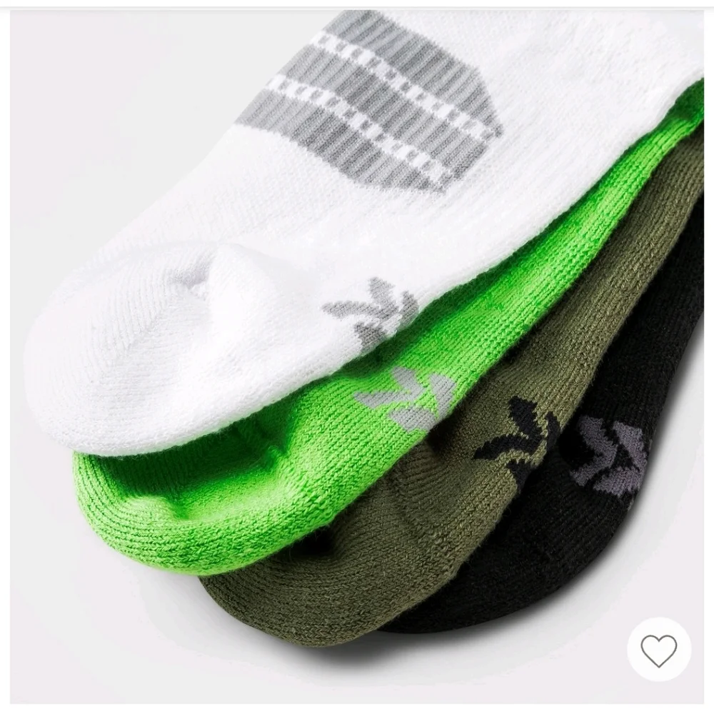 All In Motion Men's Training Crew Socks 8pk